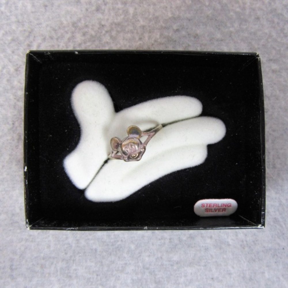 Mickey Unlimited Mickey Mouse Sterling Silver Ring